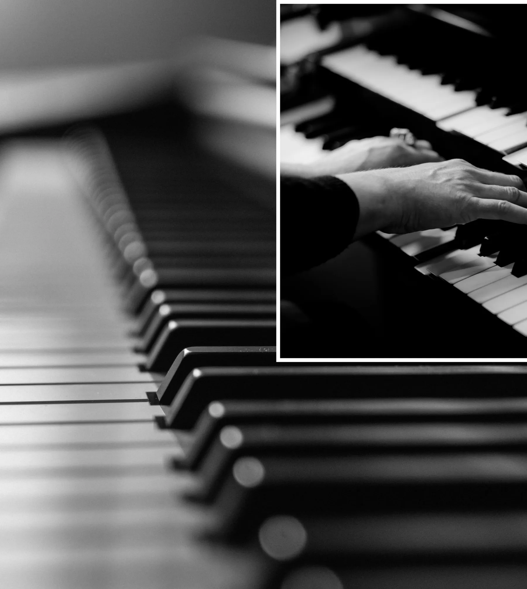Mãos tocando piano — a tranquilidade de uma conta PJ sem burocracia na Sudeste